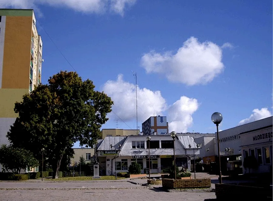 Miejsce, gdzie stał dom rodziny Mackiewiczów (widok z 2013 r.)