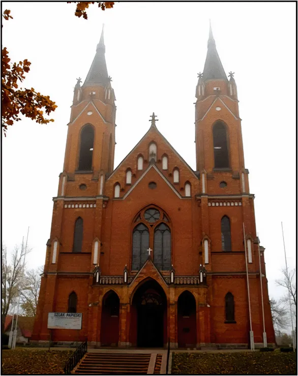 Kościół parafii Narodzenia Najświętszej Maryi Panny w Rajgrodzie