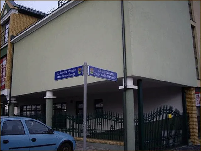 Ulice Ks. Jerzego Zawadzkiego oraz Bł. Siostry Kanizji Mackiewicz w kwartale Serce Suwałk