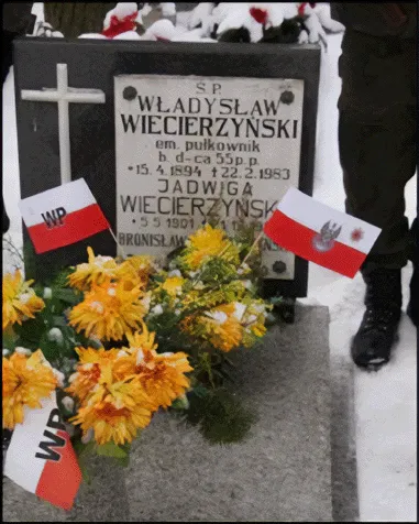 Grób Władysława i Jadwigi Wiecierzyńskich w Lesznie
