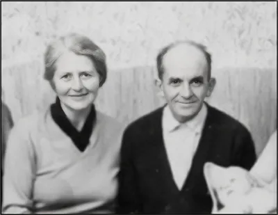 Zofia Nawrocka z mężem — fotografia